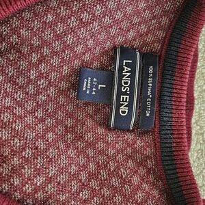Lands End men's sweater